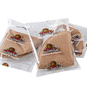Abanicos de barquillo