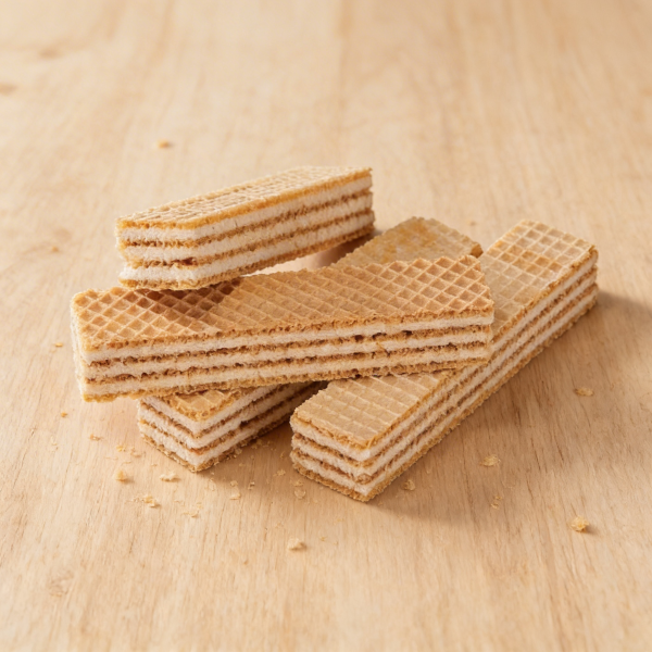 Barquillo con Relleno (Boer) Sabor Vainilla y Nata, Caja 3,5 Kg. - Imagen 2