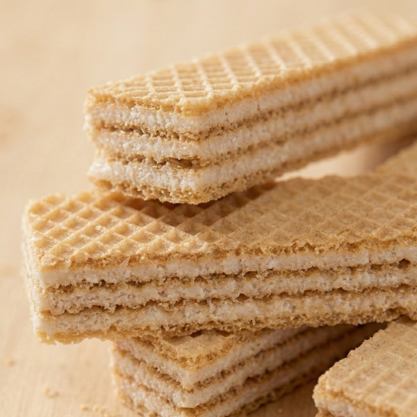 Barquillo con Relleno (Boer) Sabor Vainilla y Nata, Caja 3,5 Kg. - Imagen 3