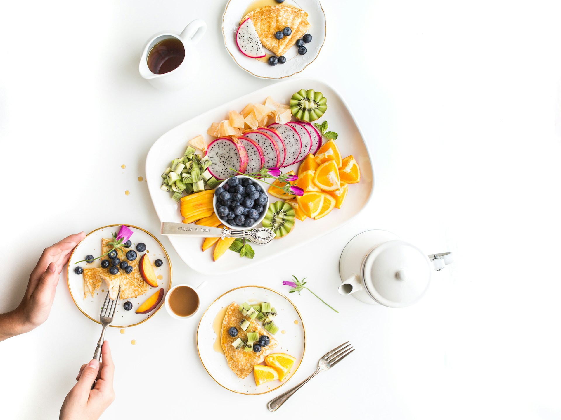 alimentación por las mañanas