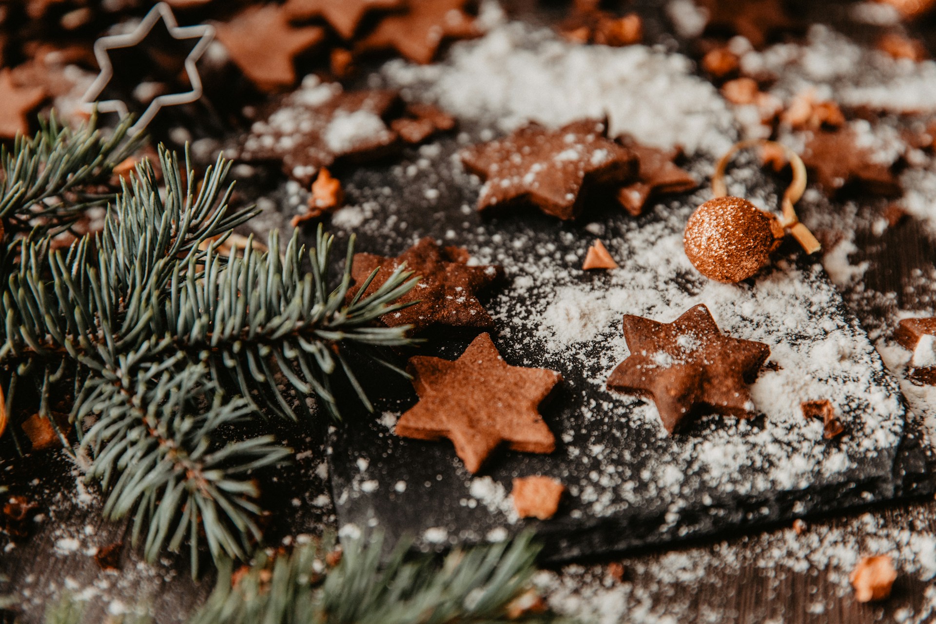 un dulce en navidad