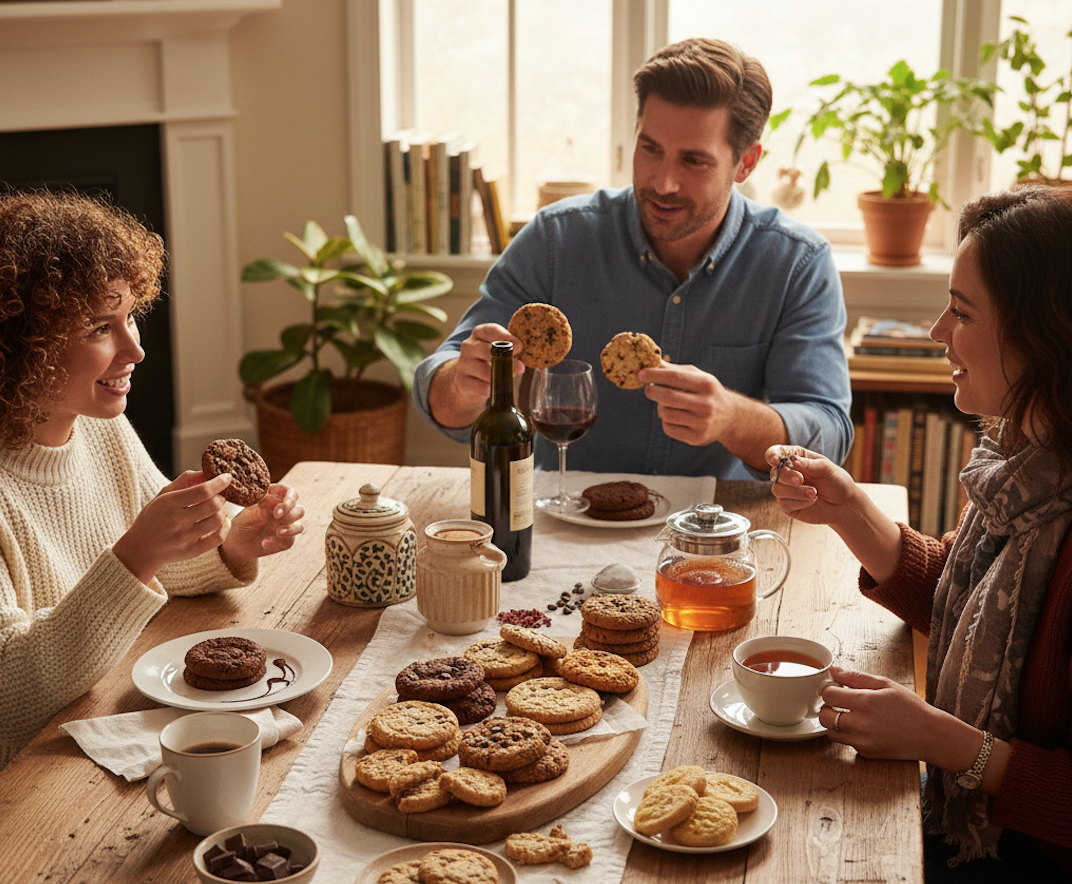Maridajes perfectos con galletas