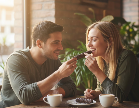 Canutillos de chocolate