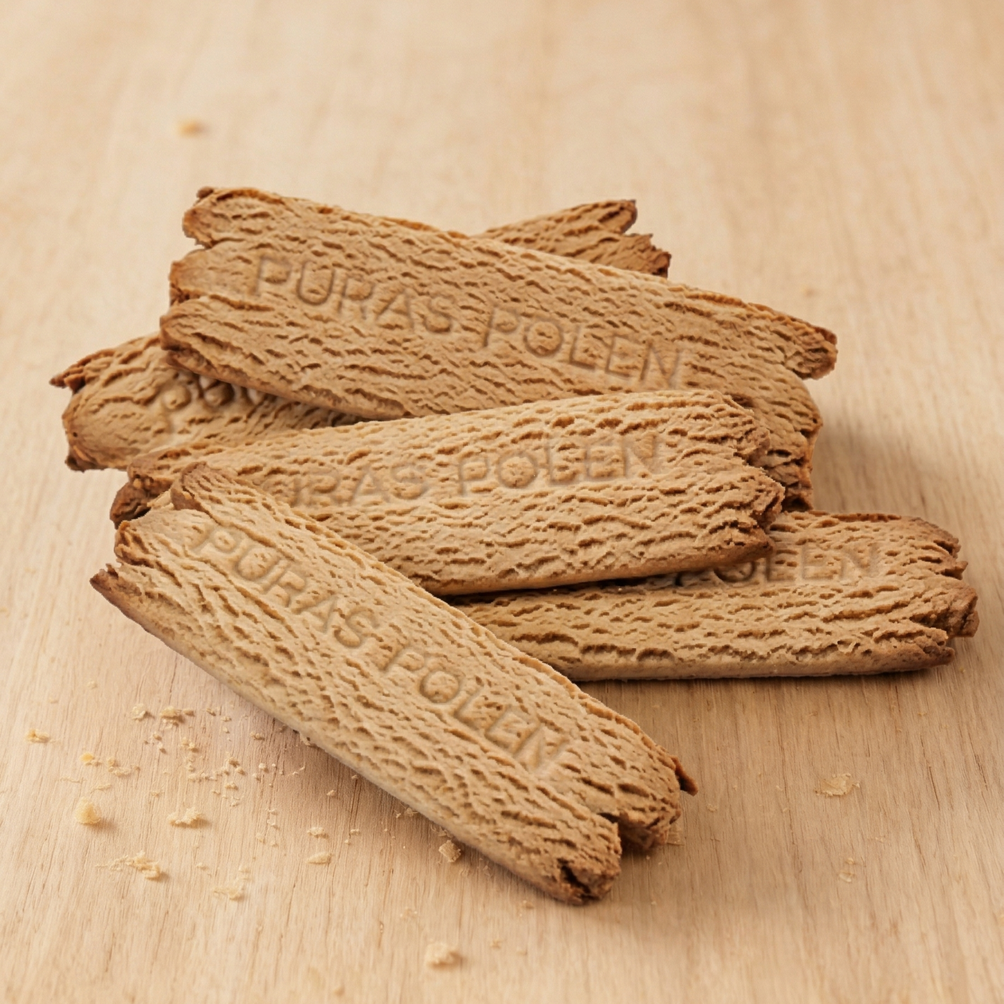 galletas horneadas polen